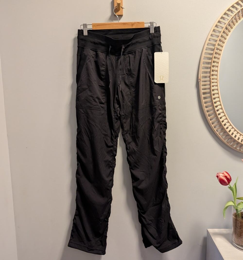 Lululemon Dance Studio Pant III Unlined Black Size 6 Regular LW5AESR NWT